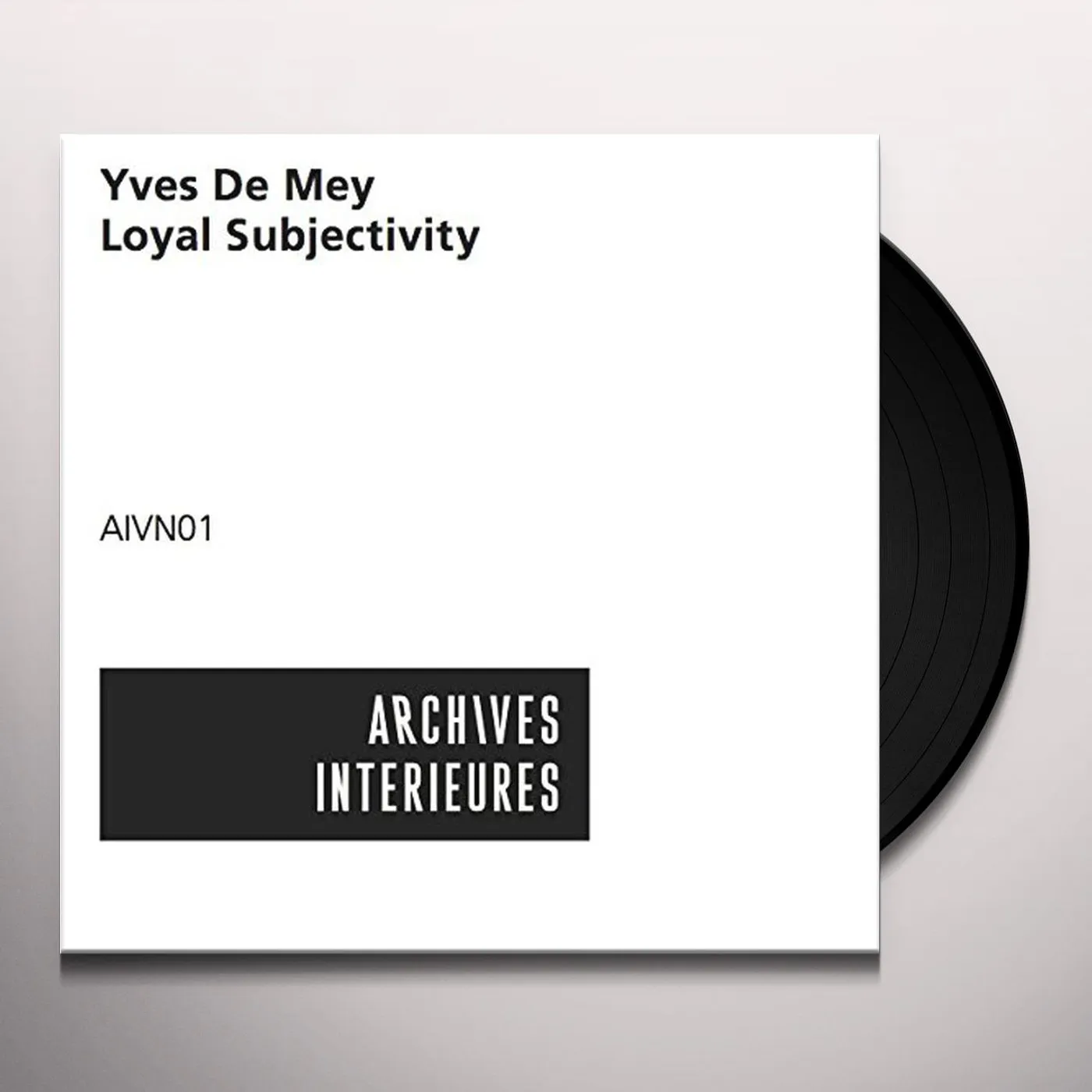 Yves De Mey LOYAL SUBJECTIVITY Vinyl Record