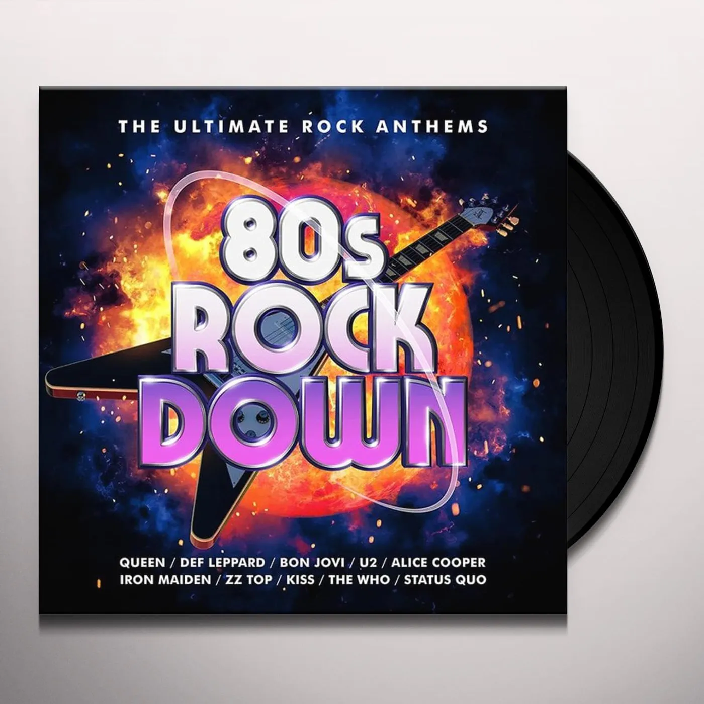 80S ROCK DOWN / VARIOUS Vinyl Record