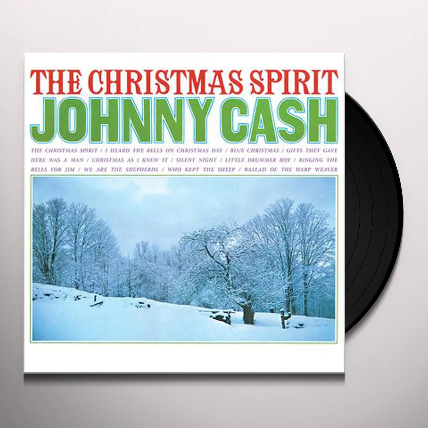 Johnny Cash Christmas Spirit Vinyl Record