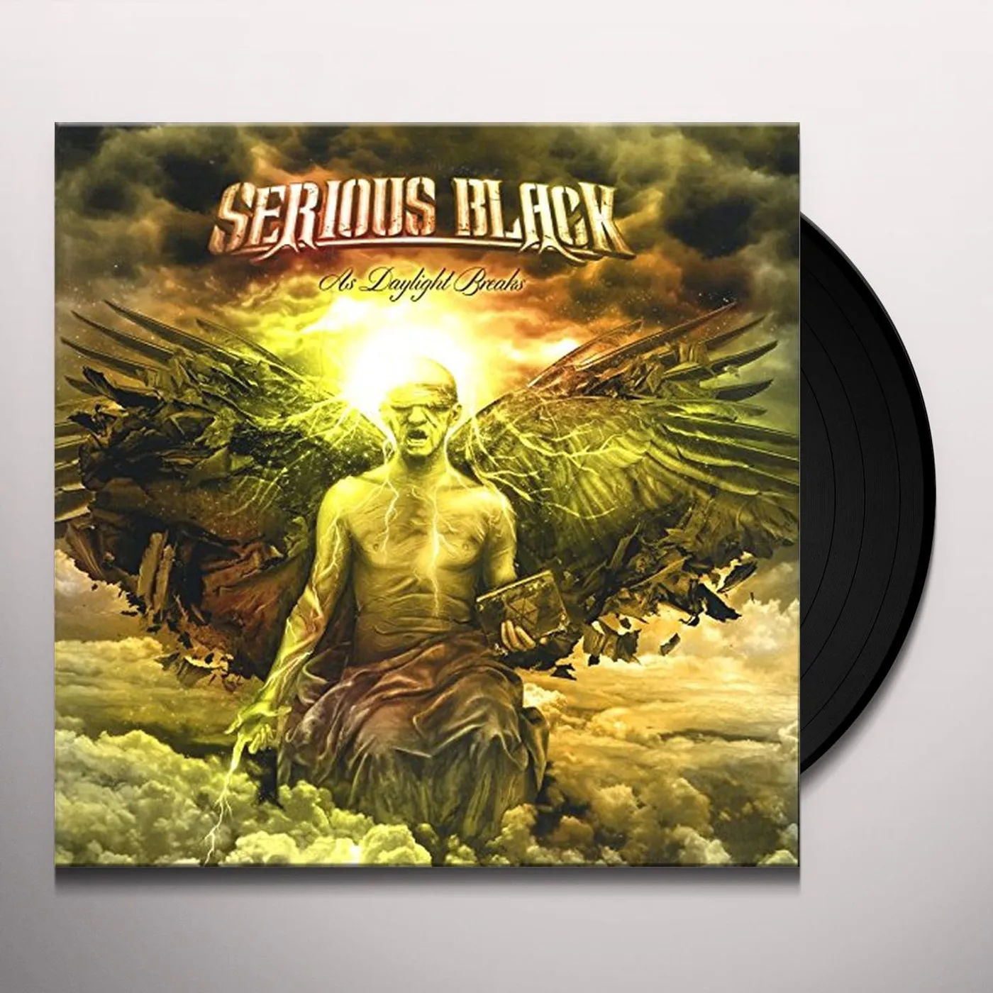Serious Black As Daylight Breaks Vinyl Record
