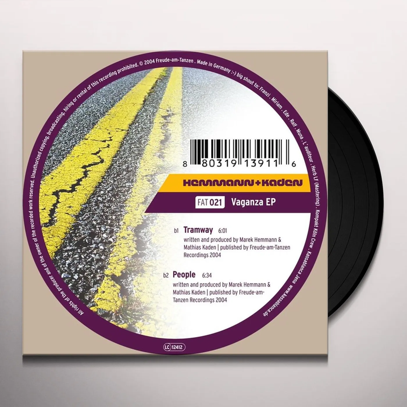 Hemmann & Kaden VAGANZA Vinyl Record