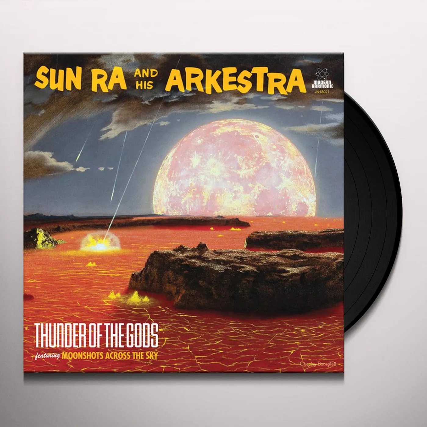 Sun Ra THUNDER OF THE GODS (LIGHTNING YELLOW VINYL) Vinyl Record