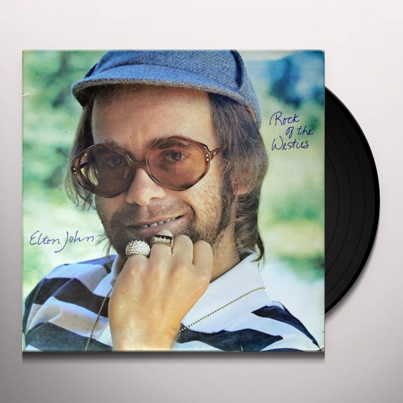 Elton John ROCK OF THE WESTIES Vinyl Record