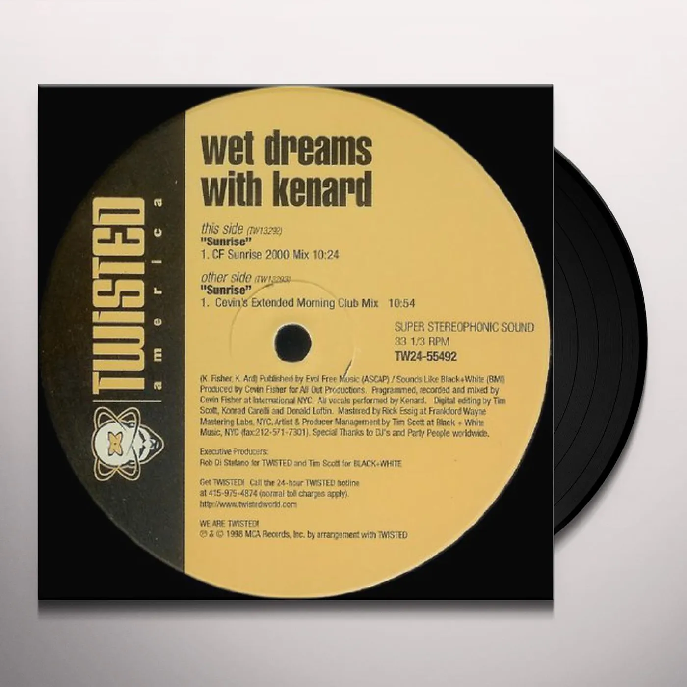 Wet Dreams Sunrise Vinyl Record