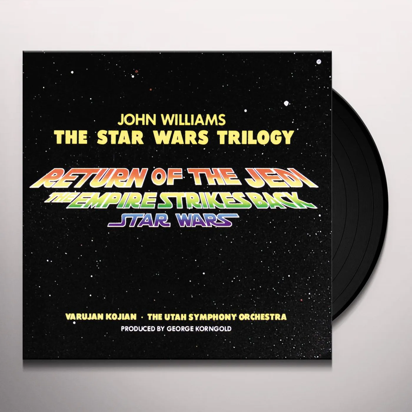 John Williams  STAR WARS TRILOGY (UTAH SYMPHONY ORCHESTRA) / Original Soundtrack Vinyl Record