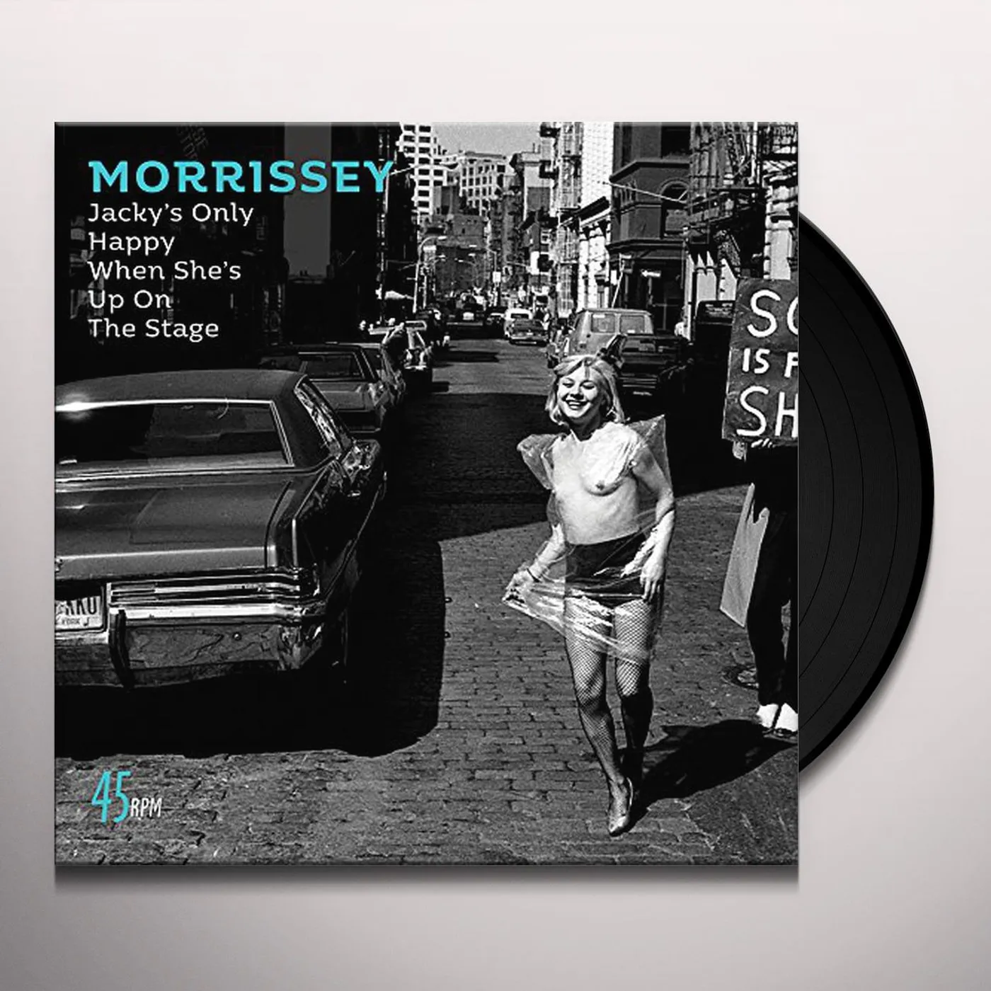Morrissey Jacky's Only Happy When She's Up on the Stage Vinyl Record