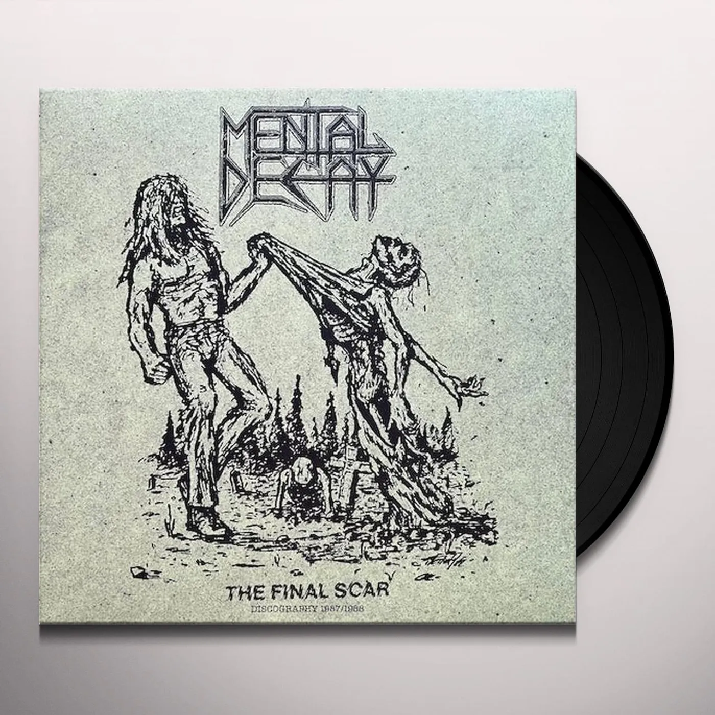 Mental Decay FINAL SCAR: DISCOGRAPHY 1987-1988 Vinyl Record