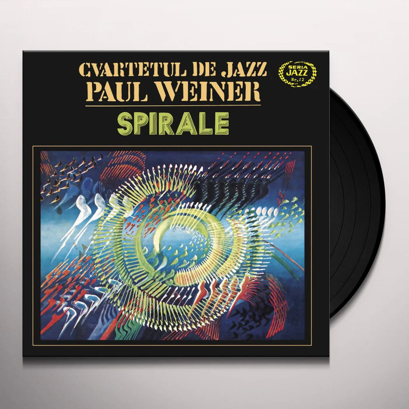 Cvartetul de jazz Paul Weiner Spirale Vinyl Record
