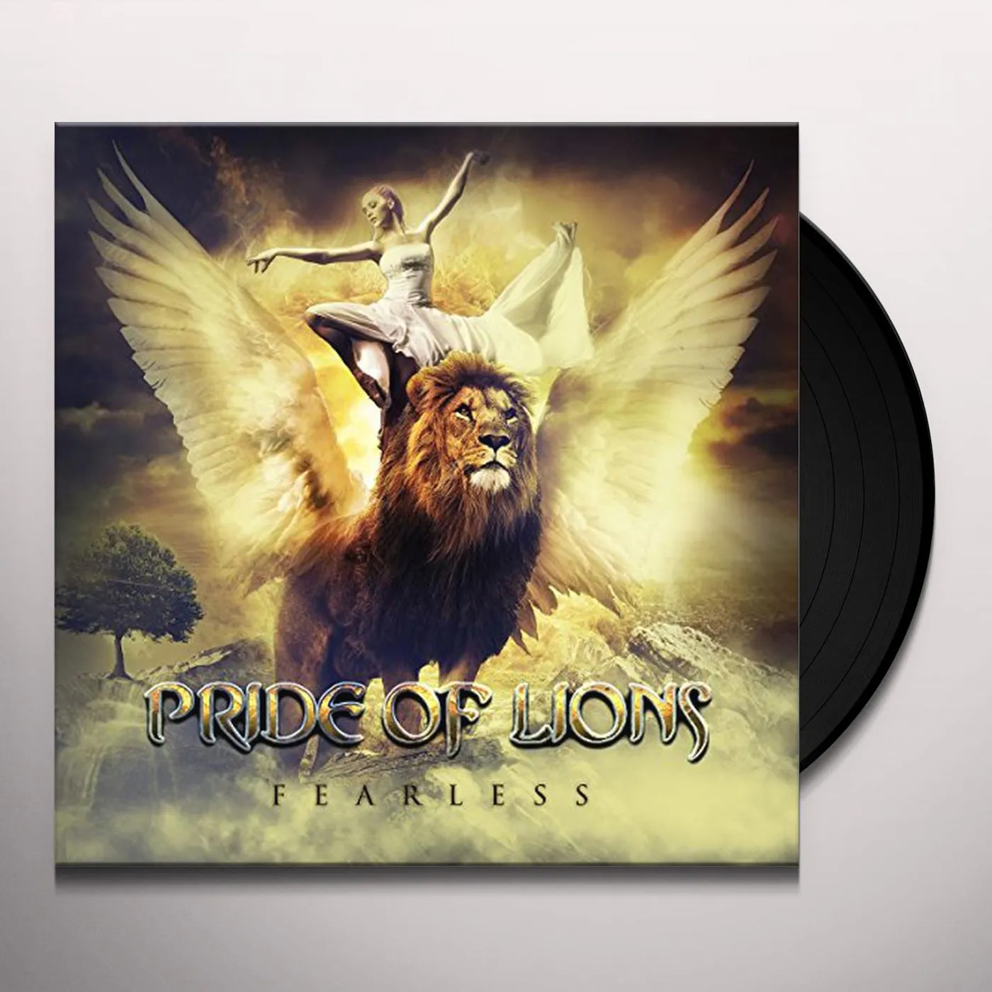 Pride Of Lions FEARLESS Vinyl Record - UK Release