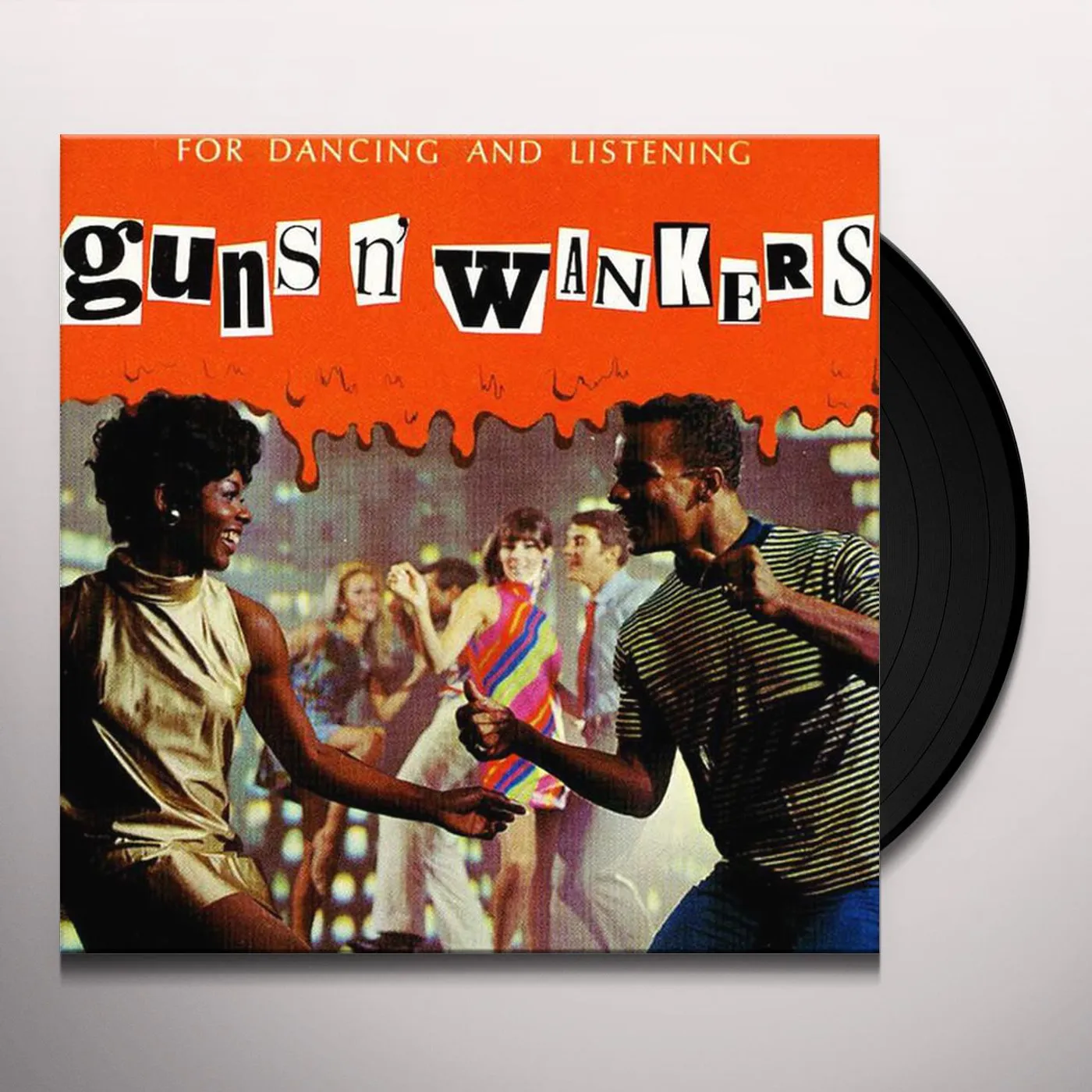 Guns n' Wankers POP - HARDCORE - METAL -SILLY (COMP RECORDINGS) Vinyl Record
