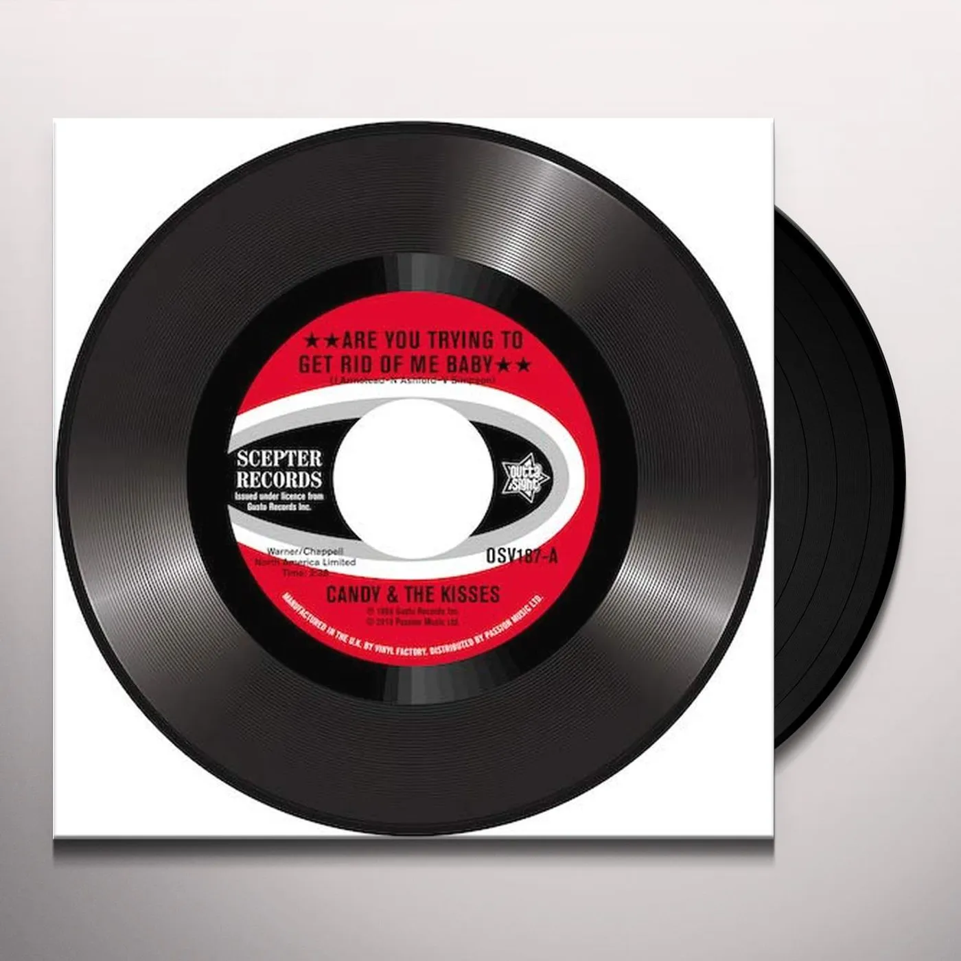 Candy & The Kisses ARE YOU TRYING TO GET RID OF ME BABY Vinyl Record