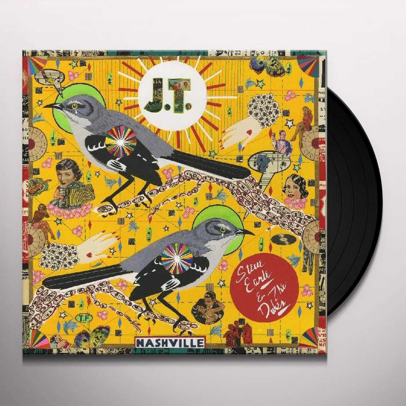 Steve Earle J.T. Vinyl Record