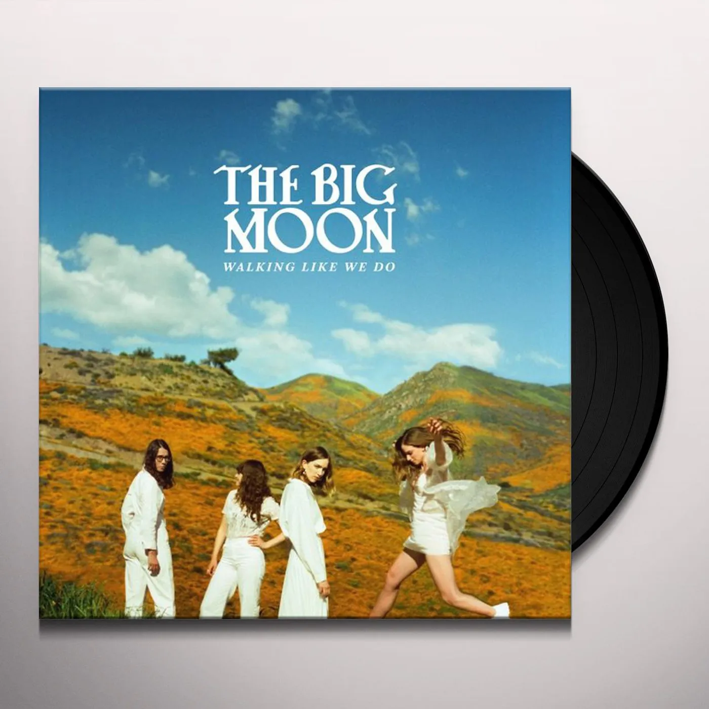 Big Moon WALKING LIKE WE DO Vinyl Record