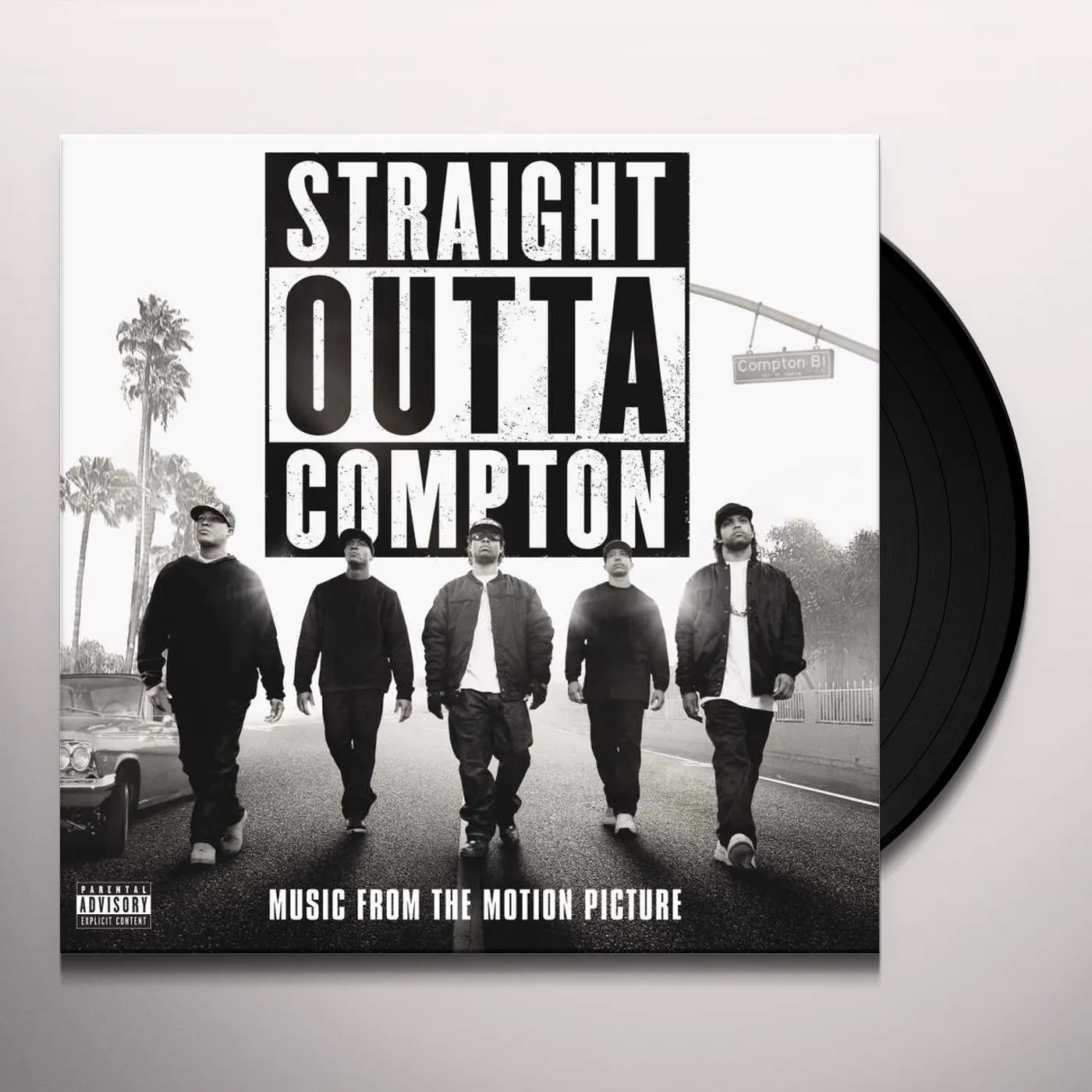 STRAIGHT OUTTA COMPTON / Original Soundtrack Limited Edition Double Vinyl Record