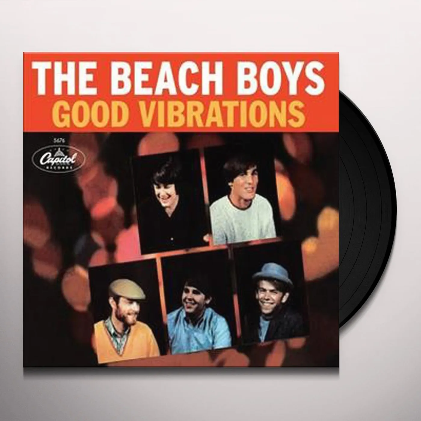 The Beach Boys GOOD VIBRATIONS (ORANGE/YELLOW SWIRL-MARBLE VINYL) Vinyl Record
