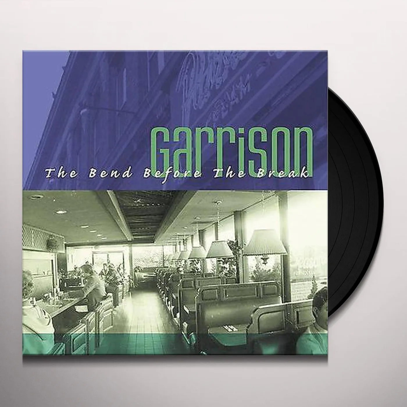 Garrison BEND BEFORE THE BREAK (HALF BLUE HALF YELLOW WITH AQUA SPLATTER VINYL) Vinyl Record
