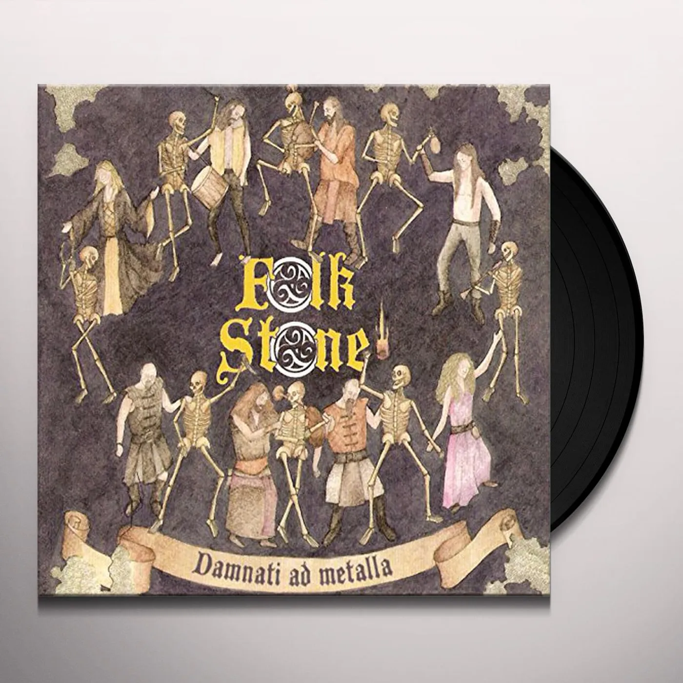 Folkstone Damnati Ad Metalla Vinyl Record