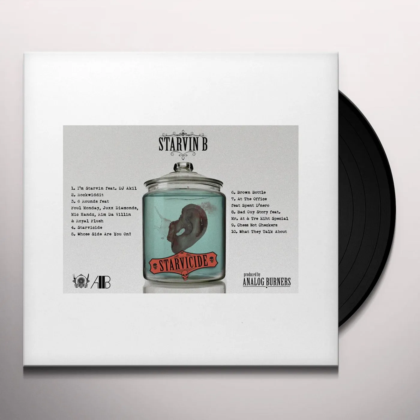 Starvin B Starvicide Vinyl Record
