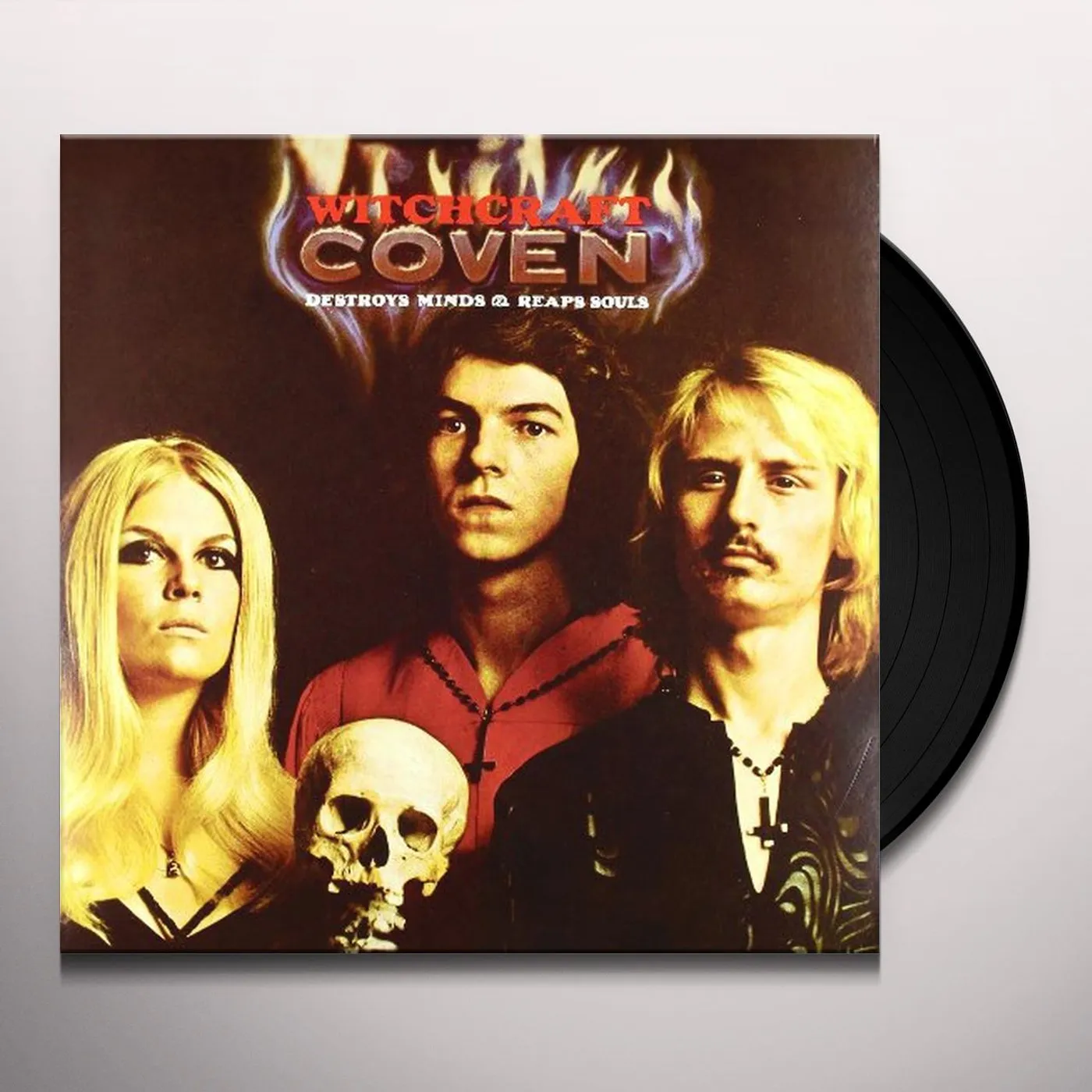 Coven WITCHCRAFT DESTROYS MINDS Vinyl Record