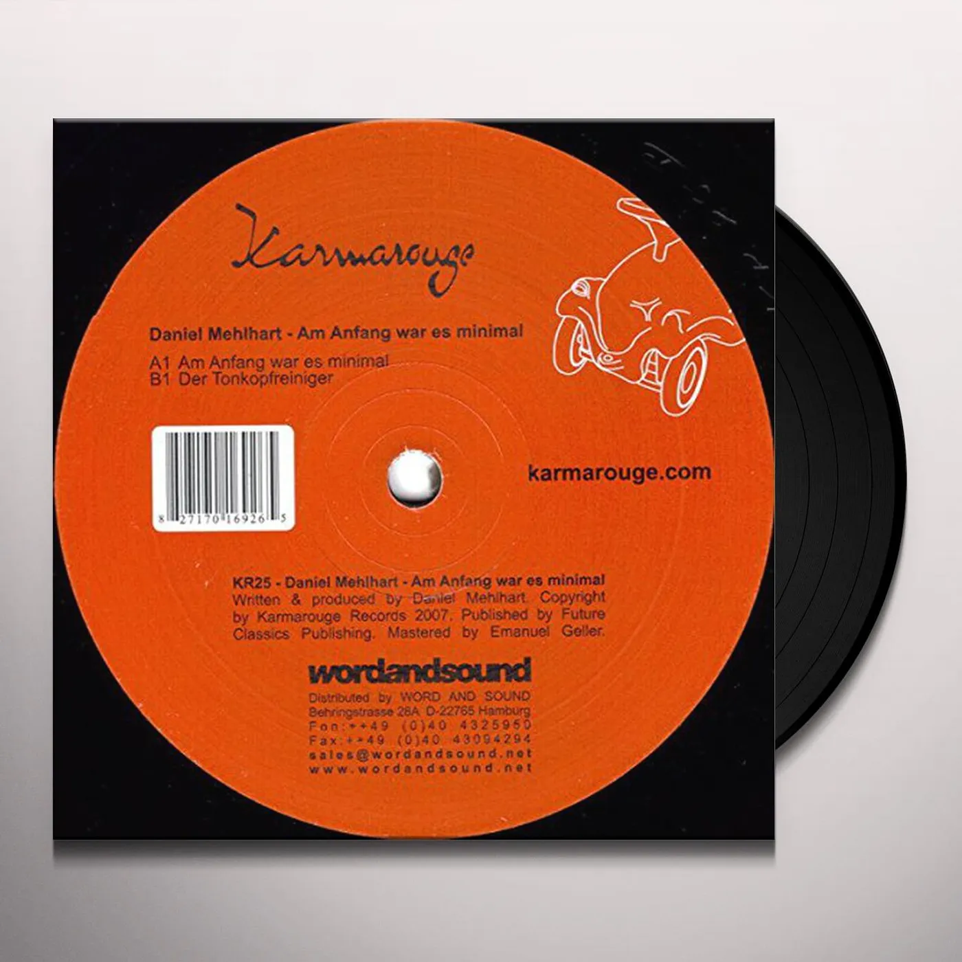 Daniel Mehlhart Am Anfang War Es Minimal Vinyl Record