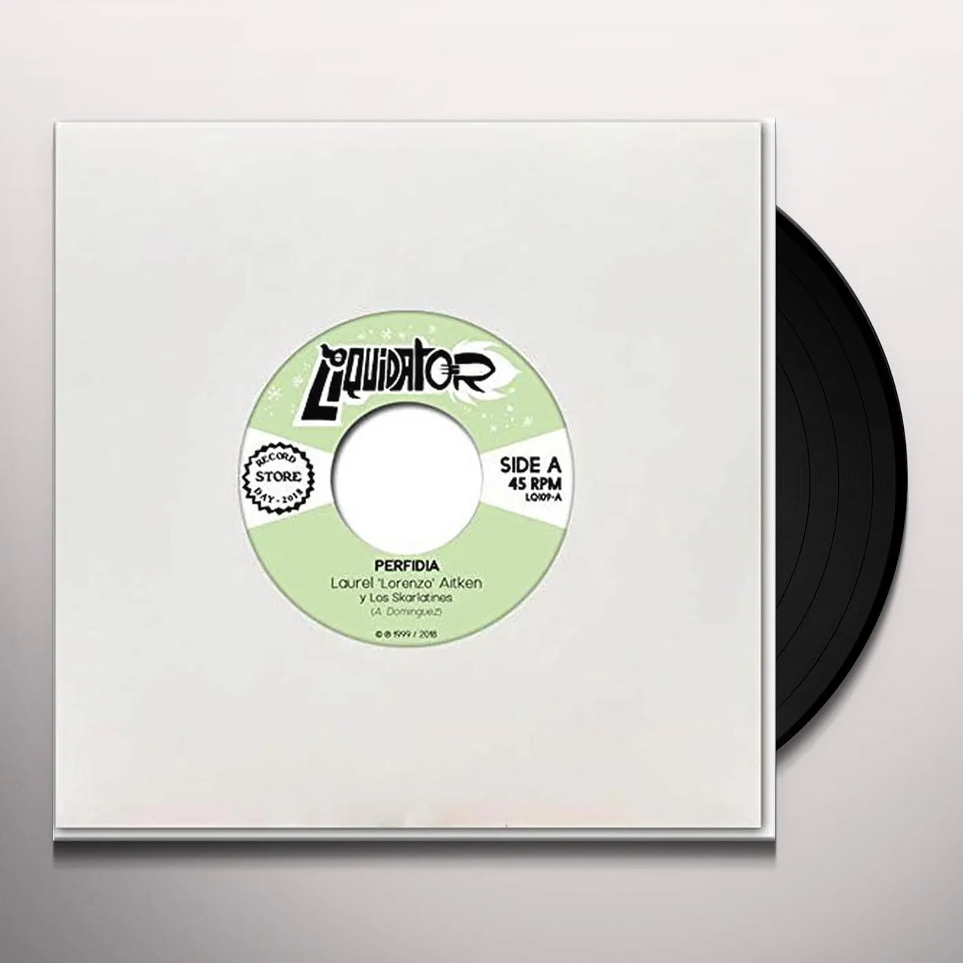 Laurel Aitken PERFIDIA / MI VIDA SIN TU AMOR Vinyl Record
