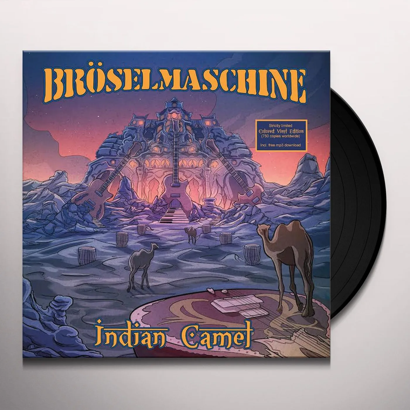 BröselMaschine INDIAN CAMEL (LIMITED COLORED VINYL/DL CODE) Vinyl Record
