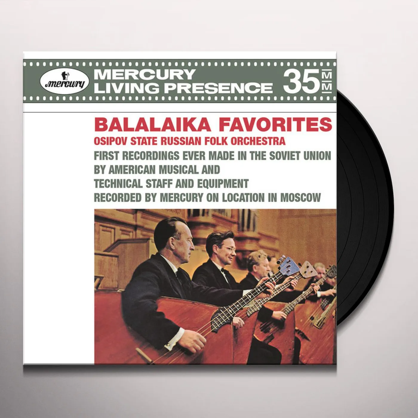 Osipov State Russian Folk Orchestra & Vitaly Gnutov BALALAIKA FAVOURITES Vinyl Record