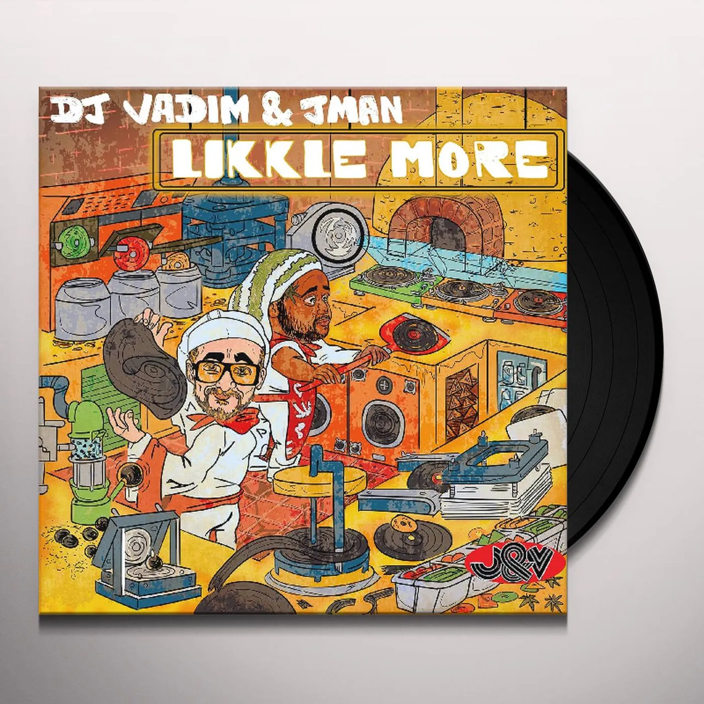 Dj Vadim & Blackstone Likkle More Vinyl Record