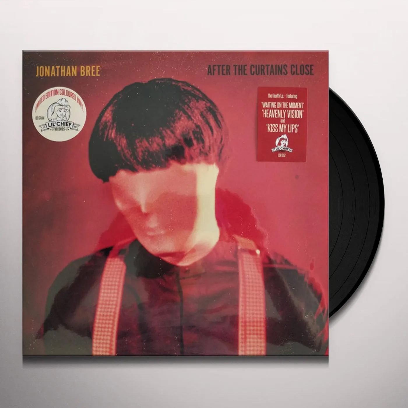 Jonathan Bree AFTER THE CURTAINS CLOSE (RED VINYL) Vinyl Record
