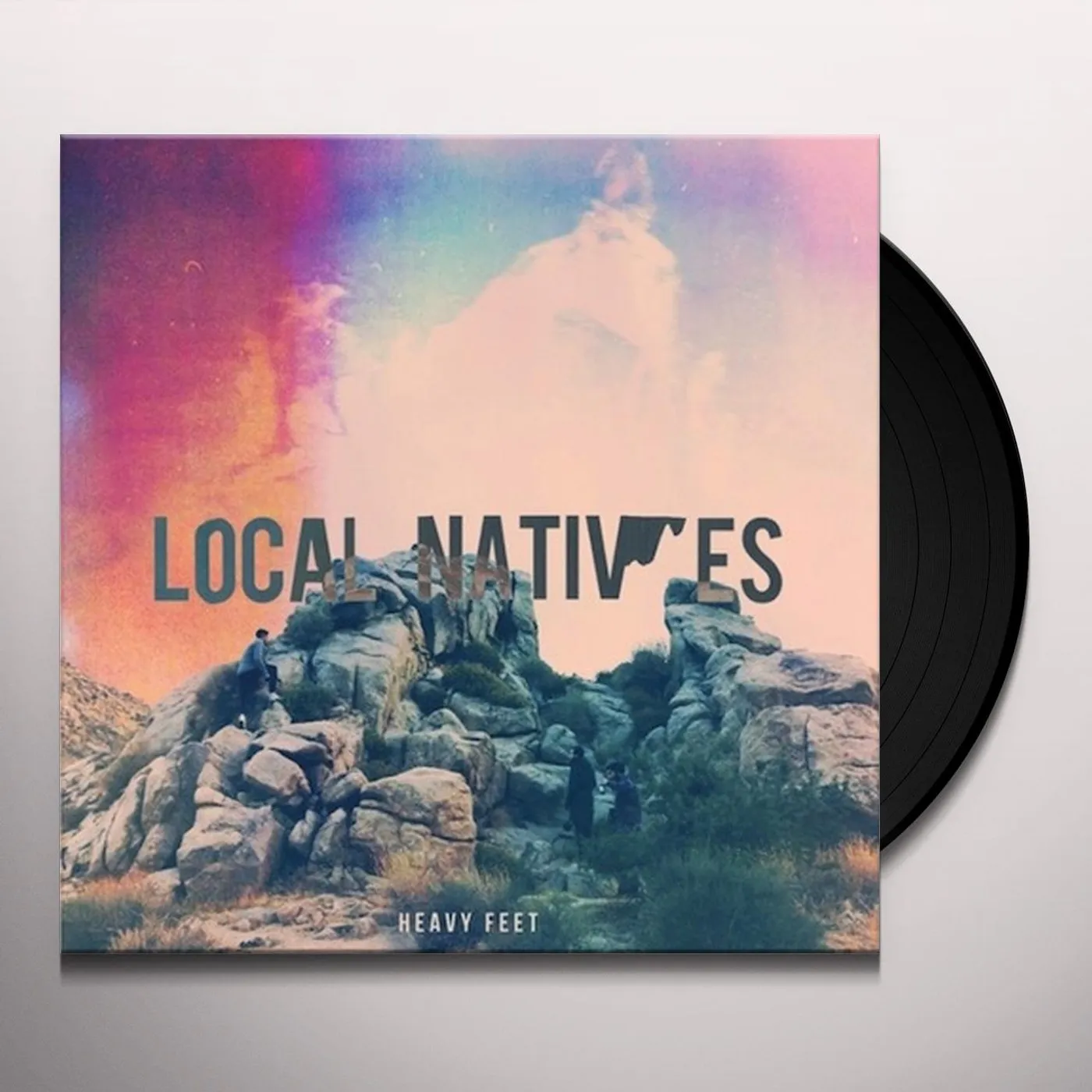 Local Natives HEAVY FEET Vinyl Record