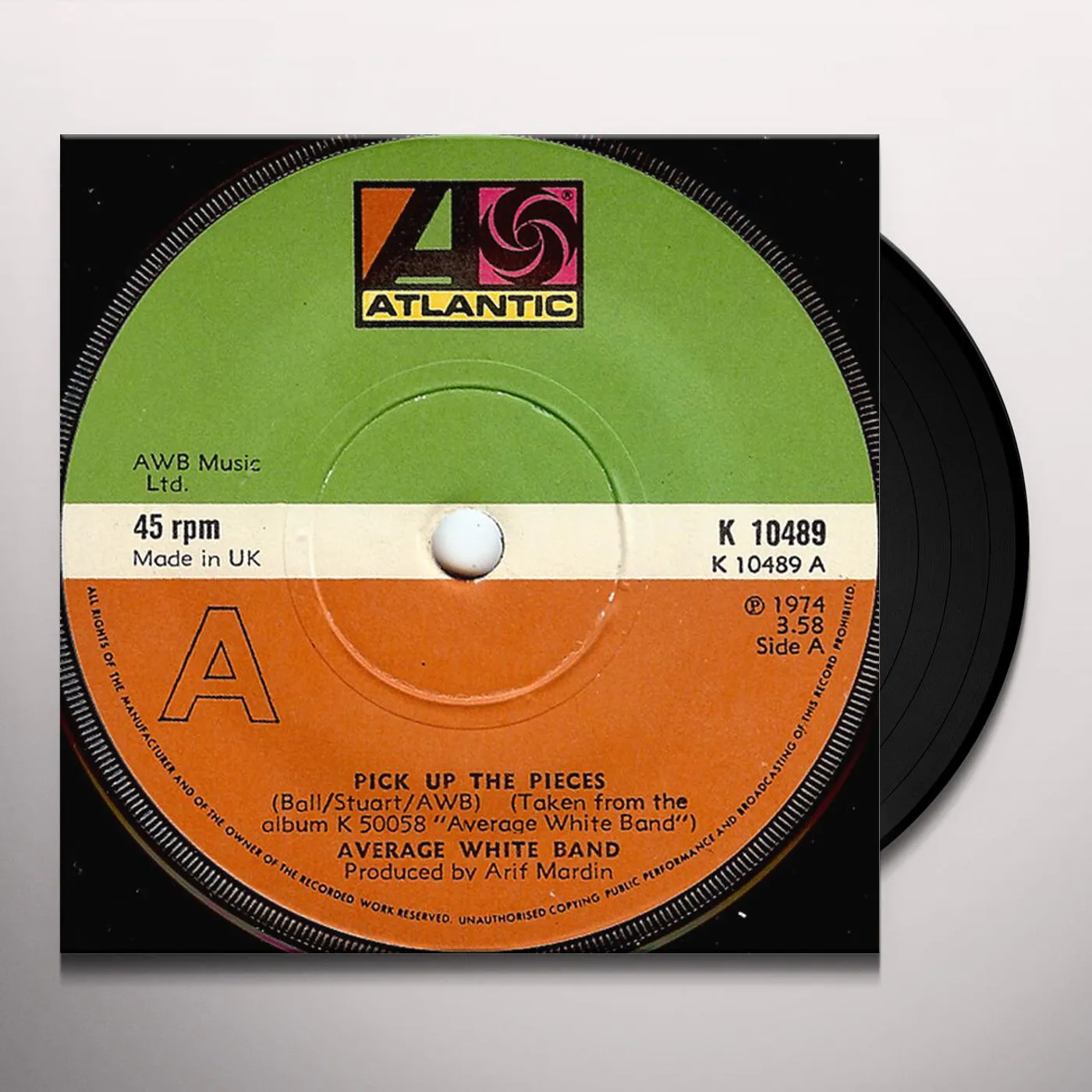 Average White Band Pick Up The Pieces Vinyl Record