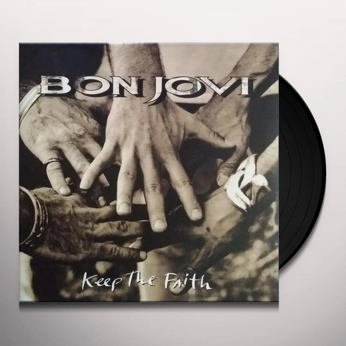 Bon Jovi Keep The Faith Vinyl Record
