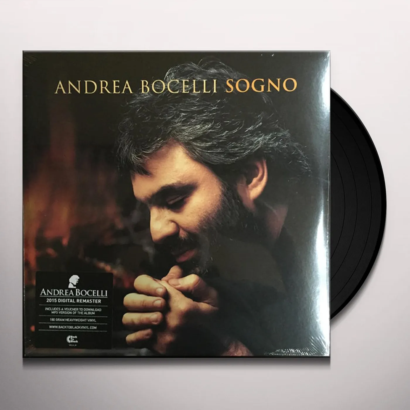 Andrea Bocelli Sogno (2 Lp) Vinyl Record