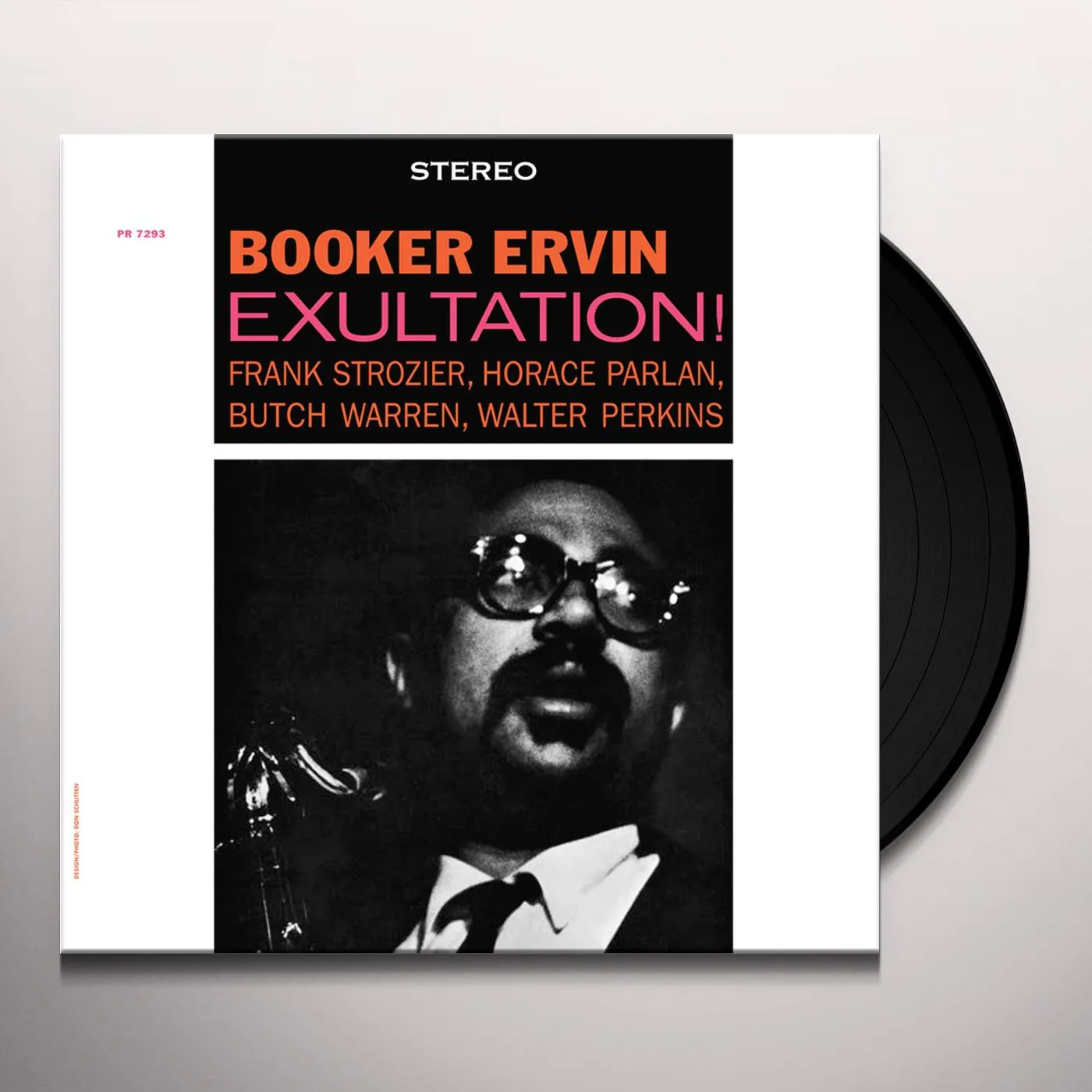 Booker Ervin EXULTATION Vinyl Record