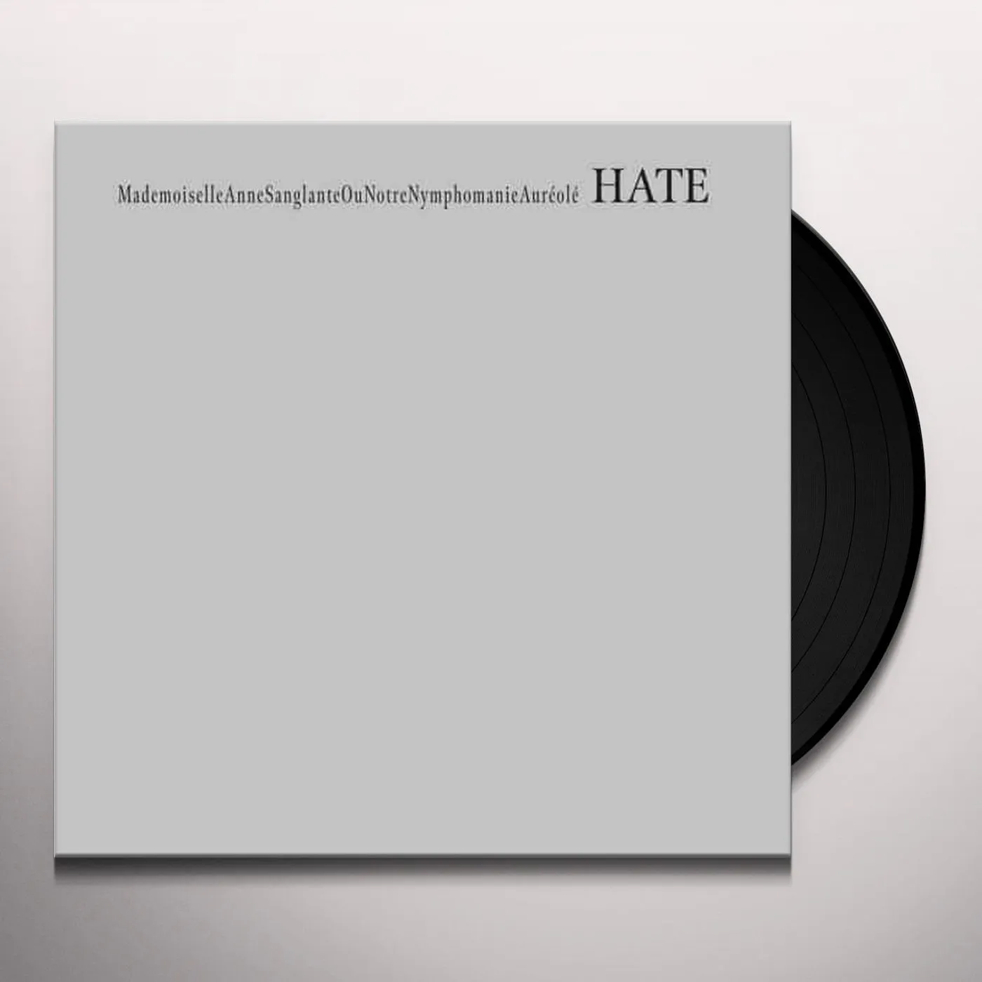 Masonna Hate Vinyl Record