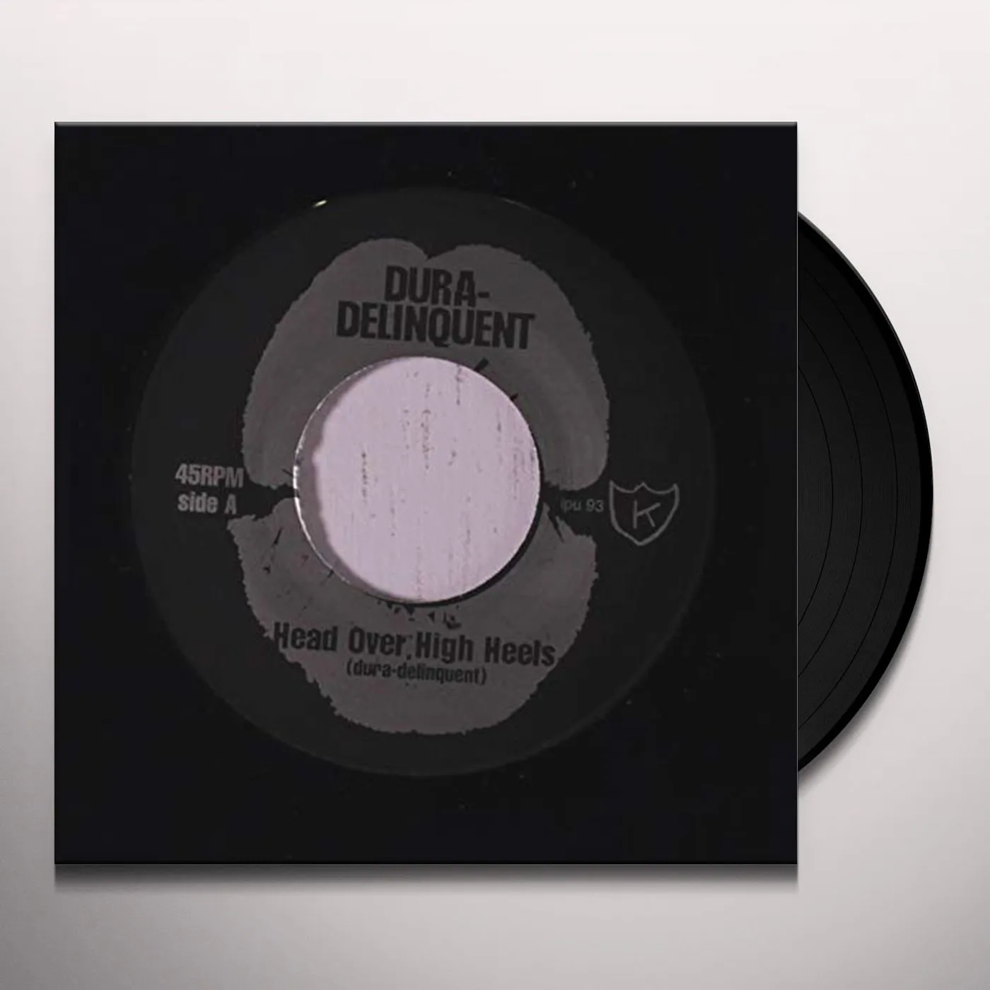 Dura-Delinquent HEAD OVER HIGH HEELS Vinyl Record