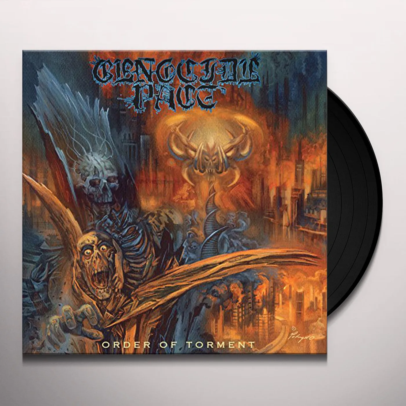 Genocide Pact Order of Torment Vinyl Record