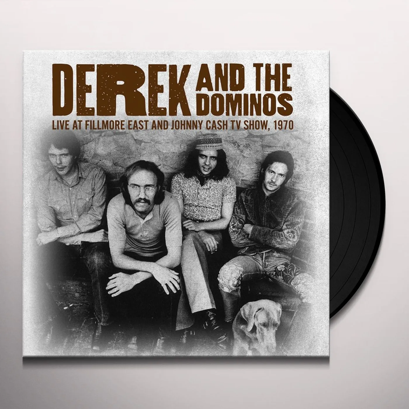 Derek & The Dominoes LIVE AT FILLMORE EAST & JOHNNY CASH TV SHOW, 1970 Vinyl Record