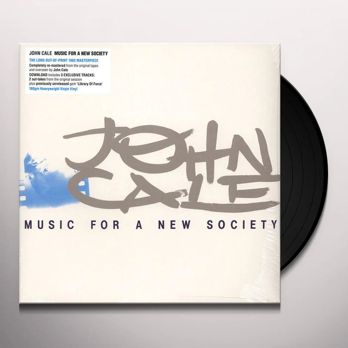 John Cale MUSIC FOR A NEW SOCIETY (2LP/DL CARD) Vinyl Record