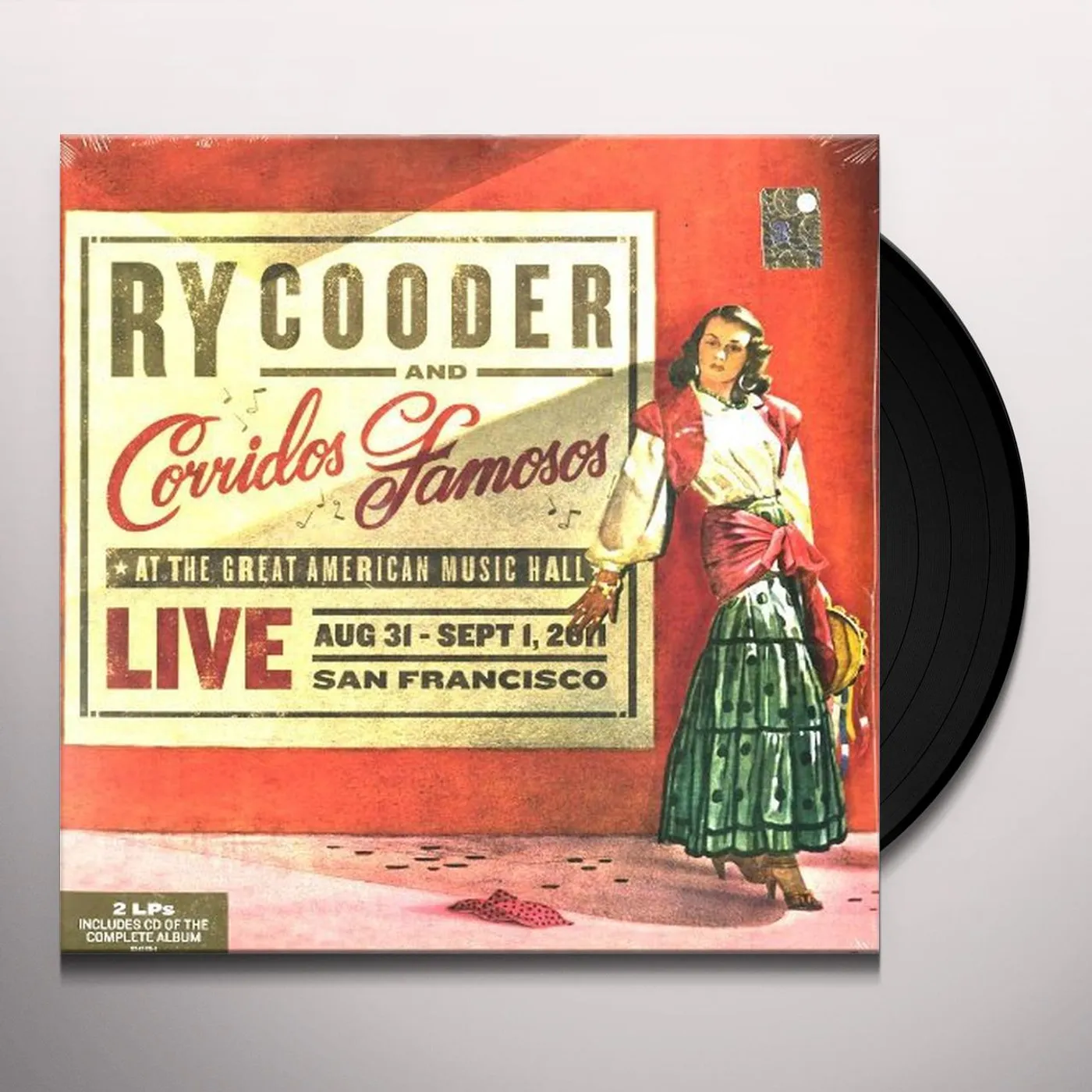 Ry Cooder & Corridos Famosos Live in San Francisco Vinyl Record
