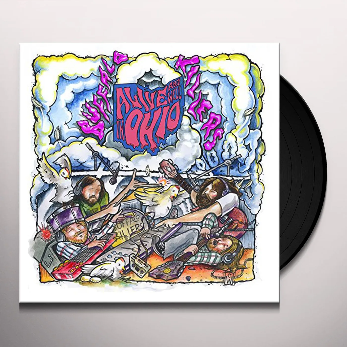 Buffalo Killers Alive and Well in Ohio Vinyl Record