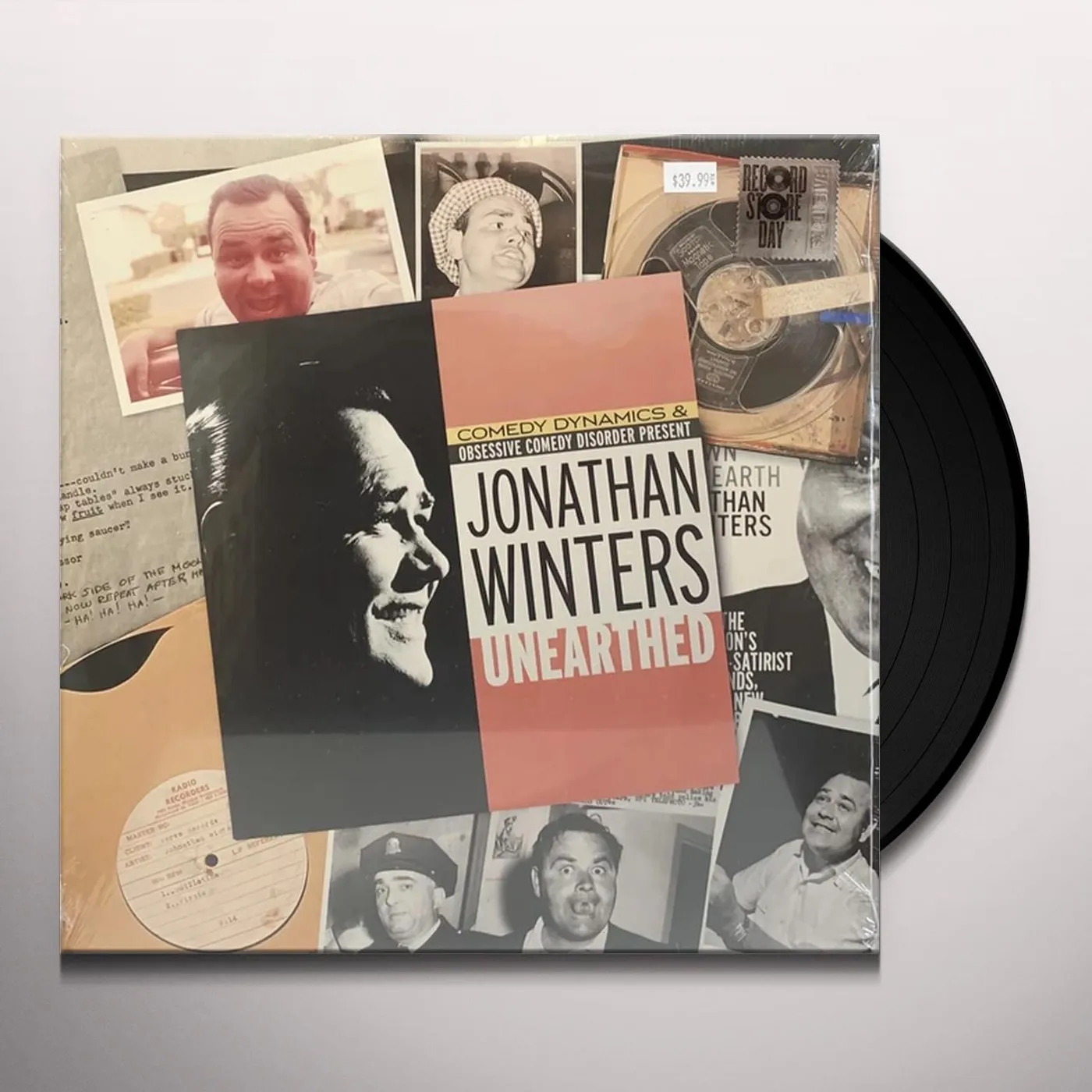 Jonathan Winters UNEARTHED Vinyl Record