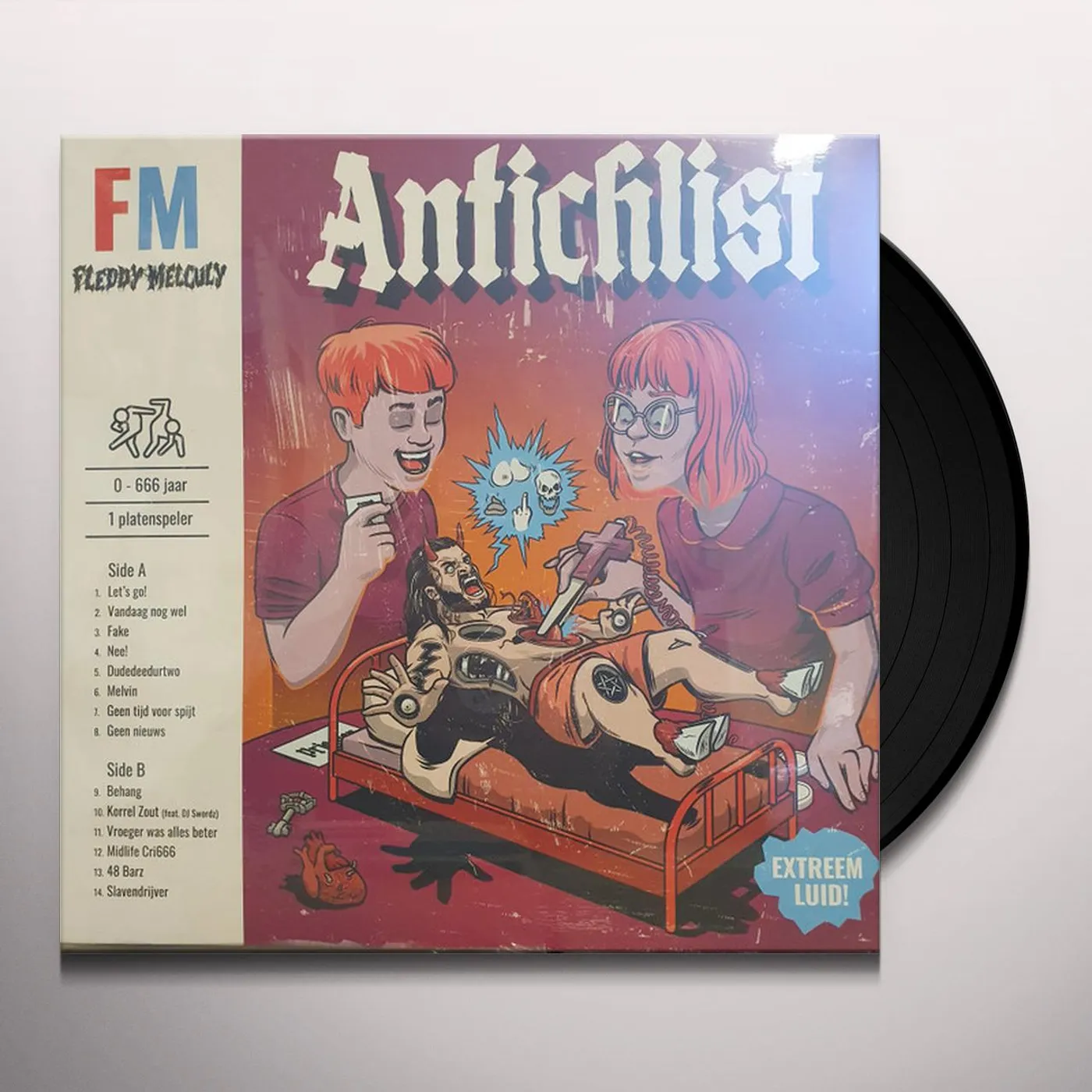 Fleddy Melculy Antichlist Vinyl Record