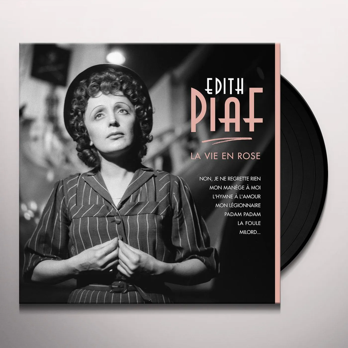 Édith Piaf LA VIE EN ROSE (IMPORT) Vinyl Record
