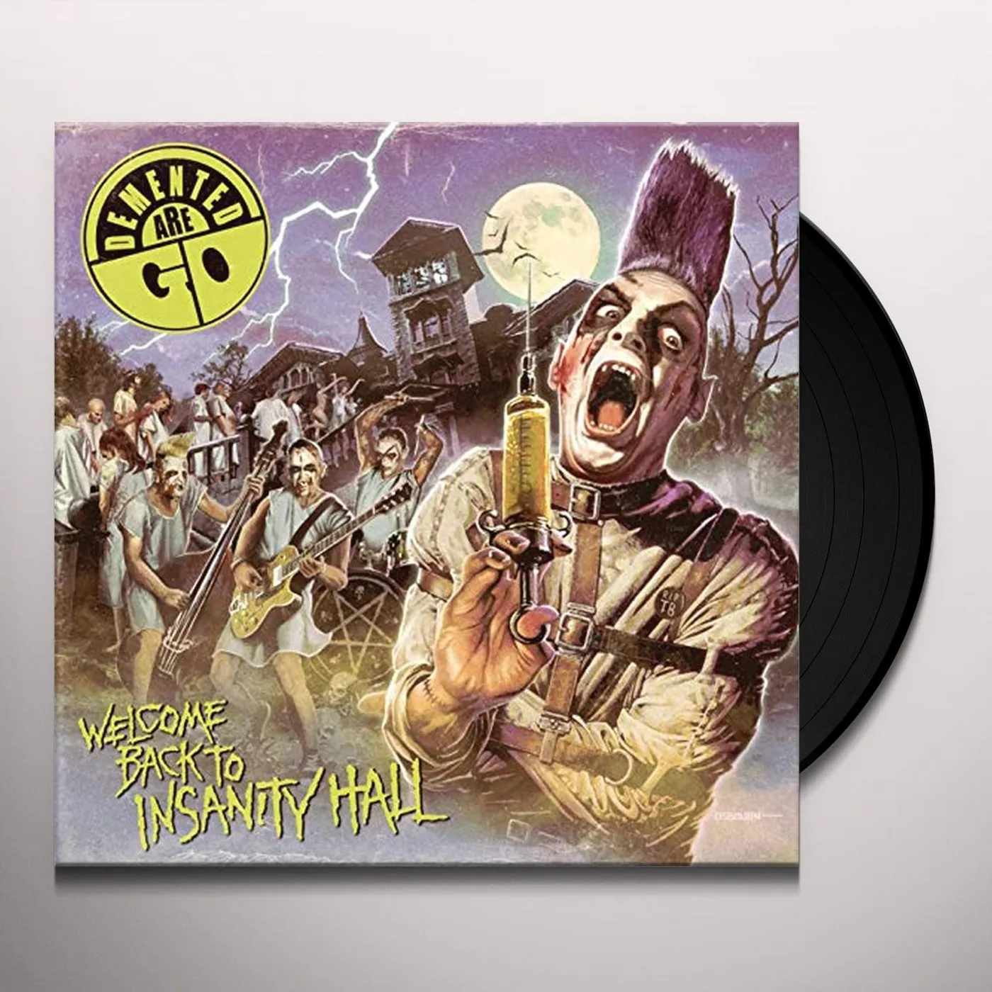 Demented Are Go Welcome Back To Insanity Hall Vinyl Record