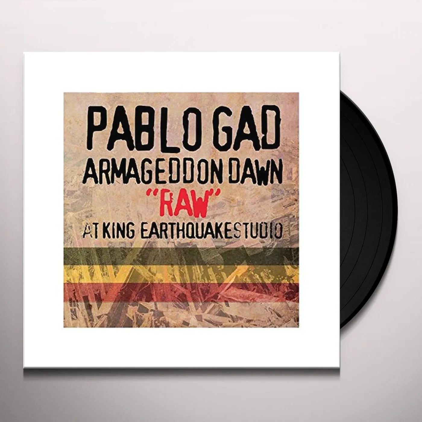 Pablo Gad ARMAGEDDON DAWN RAW AT KING EARTHQUAKE STUDIO Vinyl Record