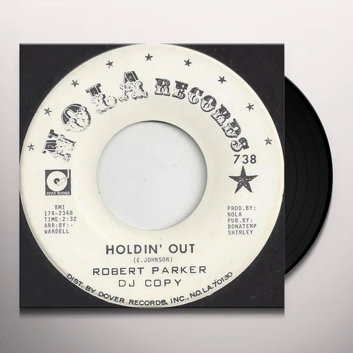 Robert Parker HOLDIN OUT Vinyl Record