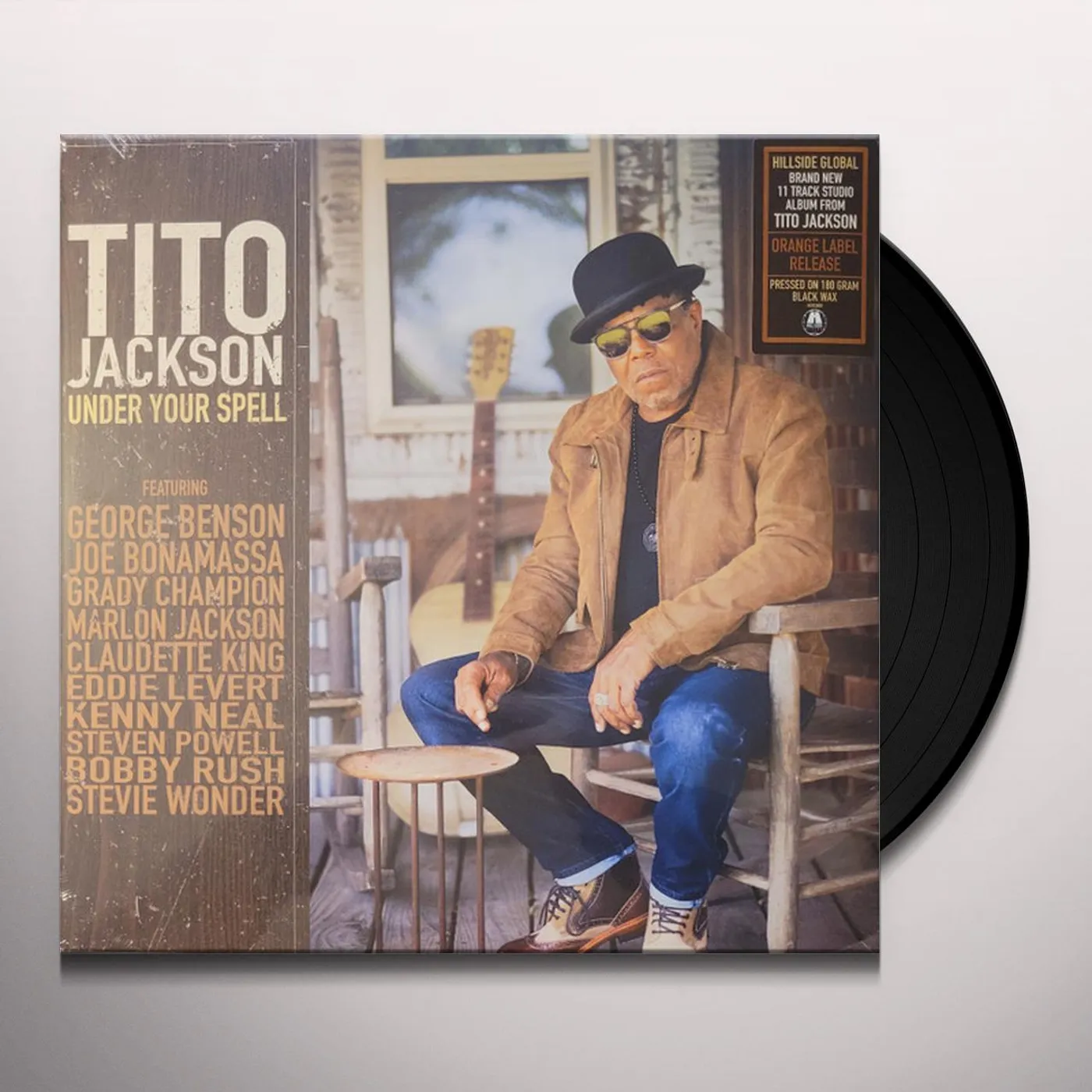 Tito Jackson UNDER YOUR SPELL Vinyl Record