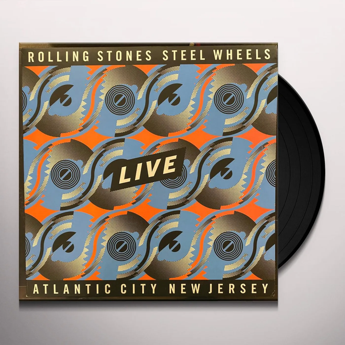 The Rolling Stones STEEL WHEELS LIVE (LIVE FROM ATLANTIC CITY NJ 1989 Vinyl Record