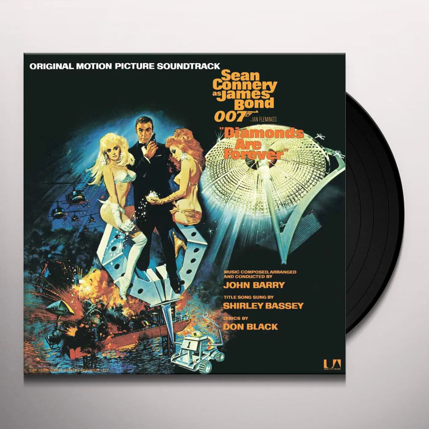 DIAMONDS ARE FOREVER / Original Soundtrack Vinyl Record